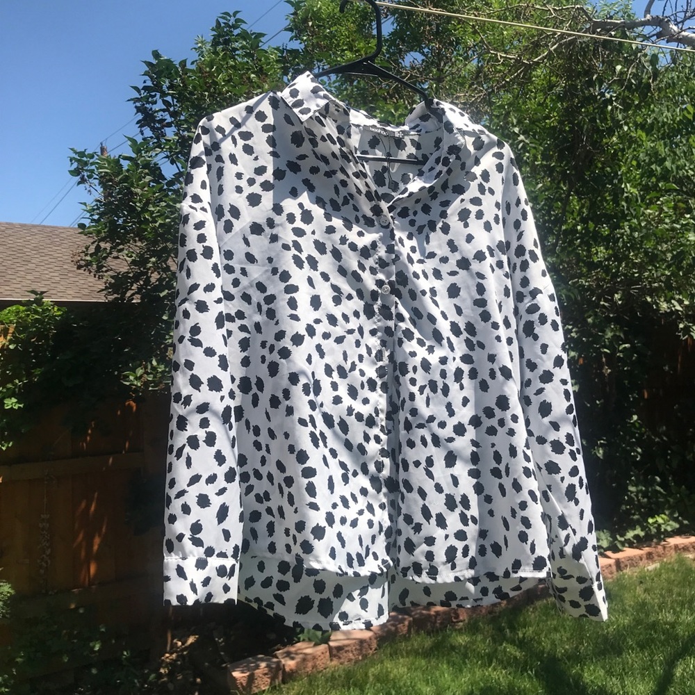 Cow Printed Top